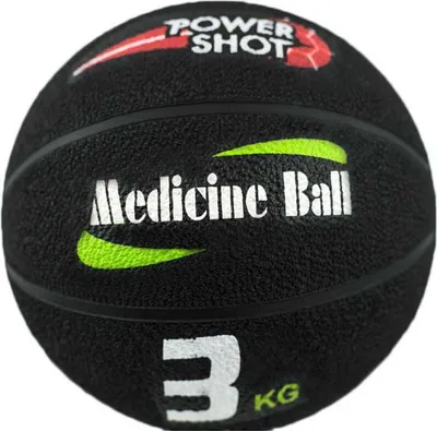 Produktbild von Powershot Medicine Ball 3kg Black 3 Kg