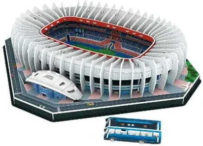 Produktbild von Fußballstadion - PARC DES PRINCESS - Paris Saint-Germain FC - Puzzle 3D 137 Elemente