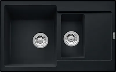 Produktbild von Franke Einbauspüle Fragranit Maris MRG 651-78 – Black Matt