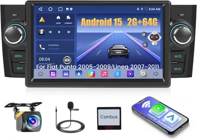 Obrázok produktu pre Autorádio - 2-DIN autorádio - Autorádio s Androidom - Autorádio s dotykovým displejom - Multimediálne autorádio