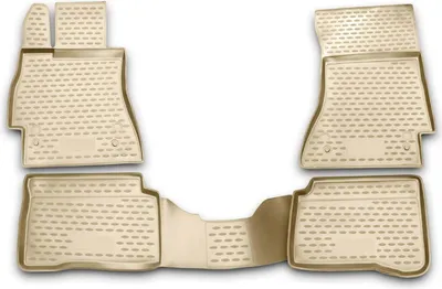 Zdjęcie produktu dla 2005-2013 Dywaniki podłogowe Mercedes S Class W221 TPE Beige 4 szt