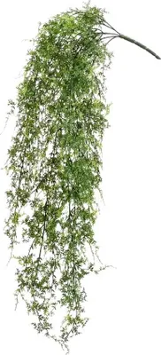 Produktbild von Emerald Künstlicher Hänge-Farn - Katharina | 80 cm, Steckpflanze, UV-beständig, für draußen, Kunstpflanze, wie echt, Allergiker geeignet, pflanzliche Dekoration Praxis, Office & Wohnzimmer