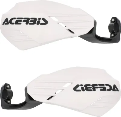 Image de ACERBIS Linear Protège-mains ouvert blanc/noir