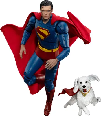 Immagine prodotto di Superman (2025) Actionfigur Superman & Krypto 21 cm