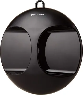 Image de Miroir rond Luna Best Buy d'origine, noir, 28 cm