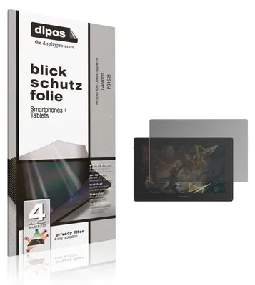 Produktbild von Blickschutzfolie für Gaomon PD1621 matt Schutzfolie Folie Display Schutz dipos