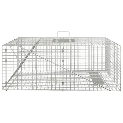 Immagine prodotto di vidaXL Trappola per vivi 64,5x25x26,5 cm Ferro zincato
