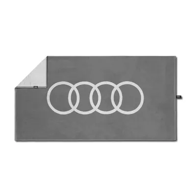Produktbild von Original Audi Badehandtuch, hellgrau, 80x150cm Handtuch Badehandtuch