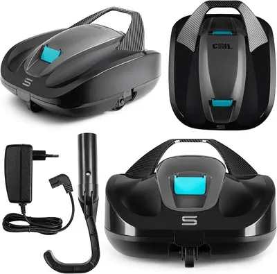 Produktbild von Poolroboter - Poolreinigungsroboter - Akku Poolsauger - Kabelloser Poolreiniger - 100 Minuten Laufzeit – IPX8 Wasserdicht - Akku - bis zu 85 m?