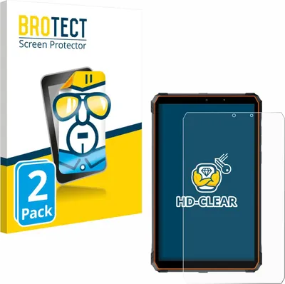 Produktbild von 2x Für Blackview Active 5 Schutzfolie BROTECT Displayschutz Display Schutz Folie Klar Transparent
