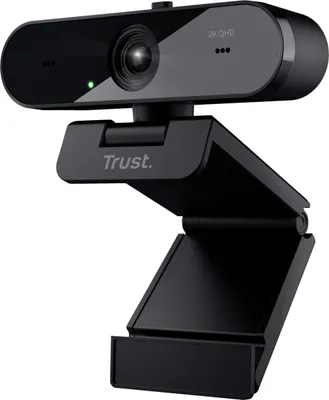 Produktbild von Trust Taxon, 2560 x 1440 Pixel, Quad HD, 30 fps, 720p, 1080p, Sichtschutzblende, Auto