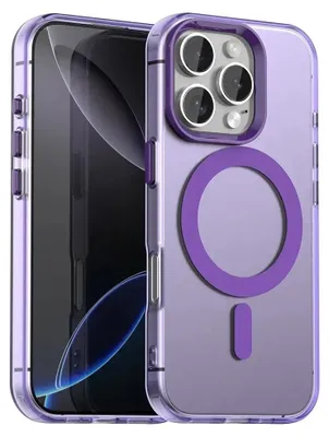 Obrázok produktu pre Techsuit - CandyCase MagSafe ochranný obal na iPhone 16 Pro Max - fialové