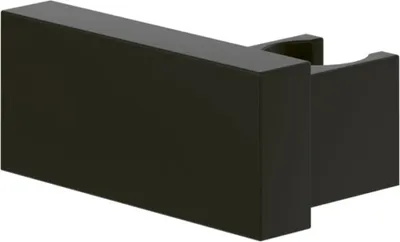 Immagine prodotto di Supporto per doccetta V&B Docce universali angolare, a parete, nero opaco