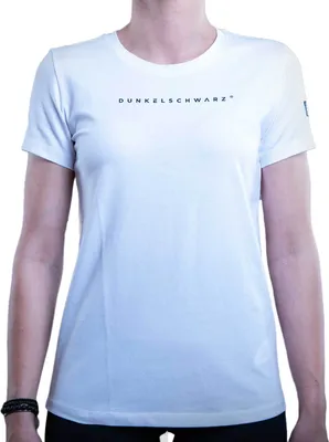 Produktbild von Dunkelschwarz Damen T-Shirt W-1 LOGO white - S