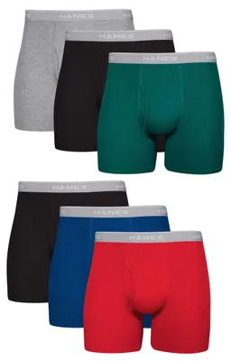 Immagine prodotto di Hanes, boxer intimi, biancheria intima traspirante Cool Dri, cotone, senza