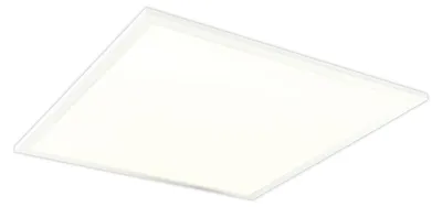 Produktbild von Aufbauleuchte - LED Einlegepanel 62x62x1cm mit CRI 95 "CRISTIAN", im Modern Style, aus Metall und Kunststoff in weiß, 62 x 62 x 1 cm, inkl. LED
