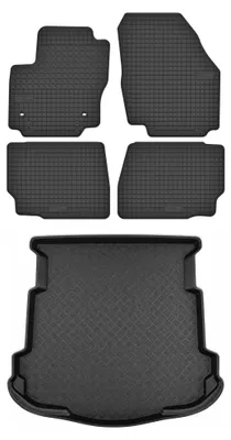 Immagine prodotto di Tappetini gomma SolidTread + bagagliaio per Ford Mondeo MK4 2007-2012 5 pezzi