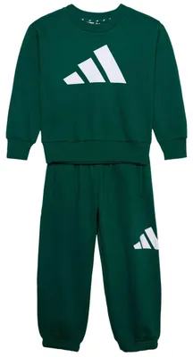 Immagine prodotto di Tuta da jogging Adidas in pile con grande logo, per bambini