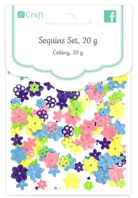 Imagen del producto de Cuentas con forma de flor, 20 gramos - Dalprint dpCraft