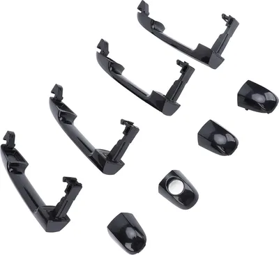 Produktbild von 4-teiliges Außentürgriff-Set 82651 2H000, glänzend schwarze Außengriffe mit vorderem Schlüsselloch