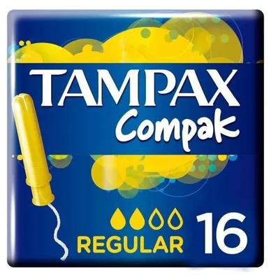 Image de Tampax, Regular, Tampons avec applicateur, 16 pièces (PRODUIT D'ALLEMAGNE)