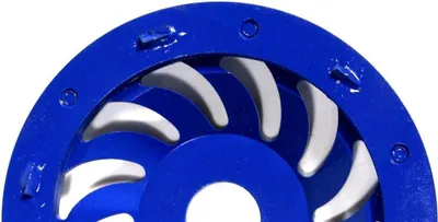 Produktbild von Diamant Schleifteller Pkd, Spitze Segmentiert, Ø 125 Mm