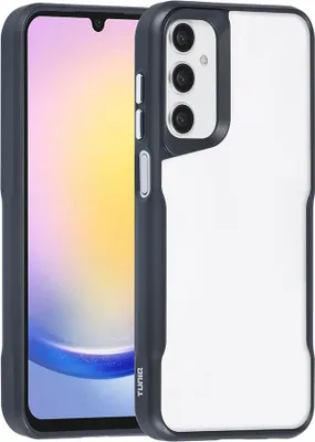 Zdjęcie produktu dla Etui z tylną obudową TUNIQ do Galaxy A25 – silikonowe – czarne