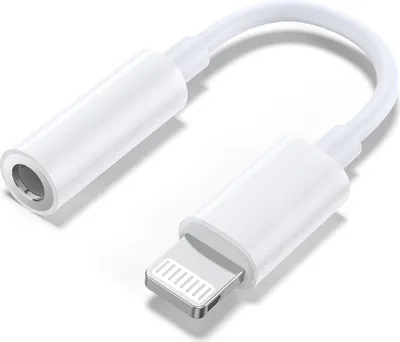 Image de Adaptateur Lightning vers AUX 3,5 mm - Blanc