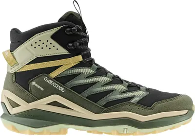 Zdjęcie produktu dla LOWA MADDOX PRO GTX MID, Męski, Dorosły, Czarny, Oliwkowy, Buty outdoorowe, Speed hiking, Chodzenia, Wędrówki, Trekking, Niemiecki