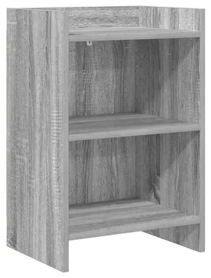 Productafbeelding van vidaXL Nachtkastje, grijs Sonoma, 40 x 30 x 60 cm, houtvezel