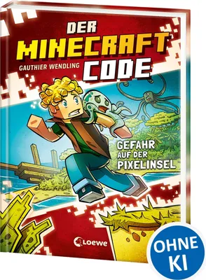 Produktbild von Der Minecraft Code (Band 2) - Gefahr auf der Pixelinsel