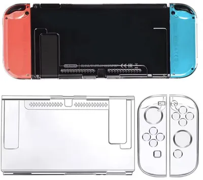Produktbild von Softcase passend für Nintendo Switch - Nintendo Switch Schutzhülle - Transparent - Softcase - Soft - CHPN