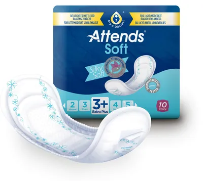 Produktbild von Attends Soft 3+ extra plus, 10 St. Einlagen