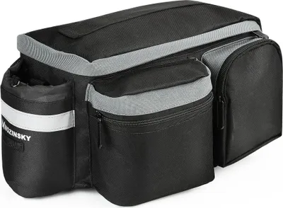 Obrázek produktu pro Wozinsky Bike Bag Luggage Carrier Bicycle Bike Bag s ramenním popruhem 6L Black