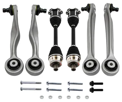 Produktbild von Querlenkersatz Querlenker + Cv-Achsenbaugruppen Vorne Links+Rechts For Audi A4