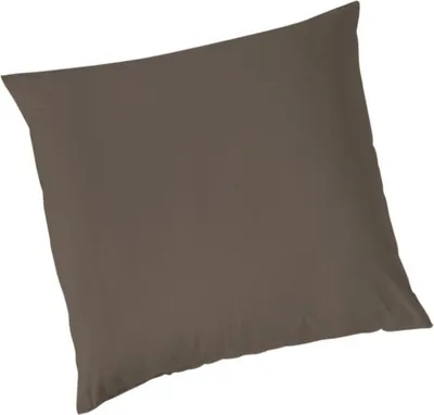 Produktbild von Vario Kissenbezug Jersey dunkelbraun, 80 x 80 cm