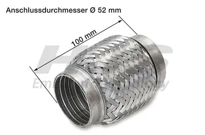 Produktbild von HJS 83 00 8527 Flexrohr Abgasanlage Auspuffrohr