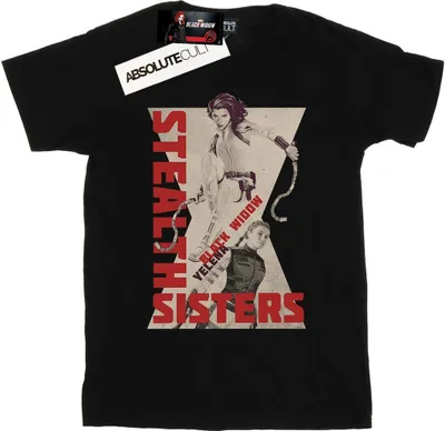 Produktbild von Marvel - "Stealth Sisters" T-Shirt für Damen BI12244 (L) (Schwarz)
