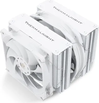 Image de Ventirad CPU THERMALRIGHT Frost Commander 140, Blanc, Ventilateurs 140mm + 120mm, Intel LGA1700/115X/1200, AMD AM5/AM4