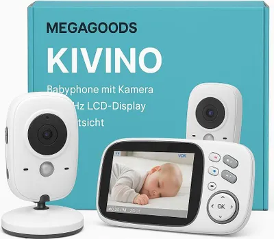 Zdjęcie produktu dla Niania elektroniczna z kamerą 2,4 GHz wyświetlacz LCD noktowizor PL.