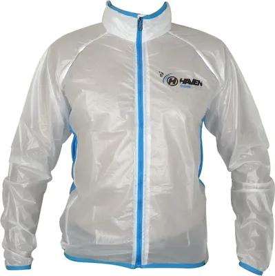 Produktbild von Haven Winddichte Fahrradjacke - RAINSHIELD - Blau/Weiß L