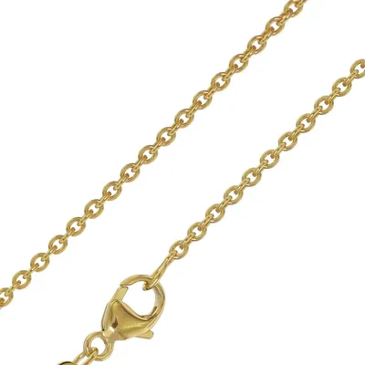 trendor 35904 Halskette für Anhänger 333 Gold Rundanker 1,5 mm Länge 45/42 cm 1