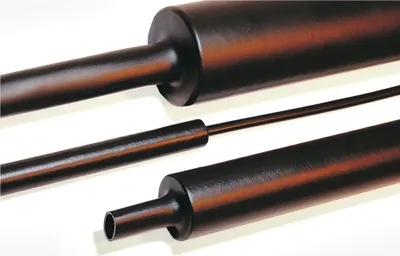 Produktbild von HellermannTyton Hellermann Tyton 323-20400 - Schrumpfschlauch - Polyolefin - Schwarz - 15 Stück(e)