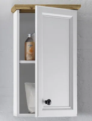Image de Hängeschrank >Tomlin< in Weiß - 41x70x24cm (BxHxT)