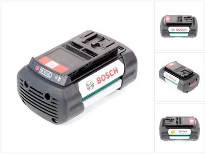 Produktbild von Bosch F016800301, Akku, Lithium-Ion (Li-Ion), 36 V, Schwarz, 1 Stück(e), 2,6 A