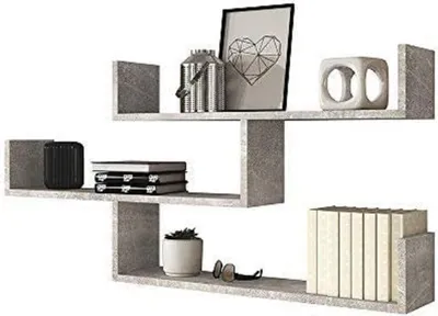 Produktbild von Famanu Wandregal mit 3 Ablagen - modernes Design