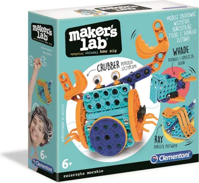 Produktbild von Clementoni Mechanics Junior Meerestiere 50661