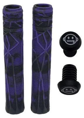 Produktbild von Zipit Almighty Grips 180mm Flangeless Stunt Scooter & BMX Griffe – Zweifarbig – Inklusive Lenkerenden
