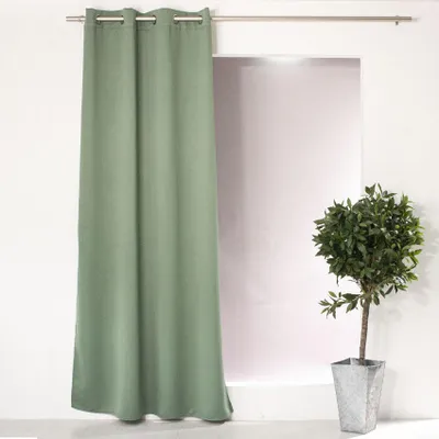 Immagine prodotto di Tenda oscurante con fili neri e 8 occhielli
