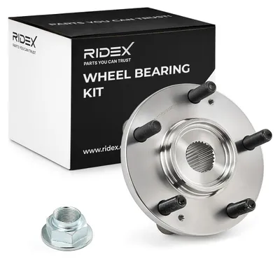 Produktbild von RIDEX Radlagersatz Vorne für HYUNDAI i30 (FD) 654W0984